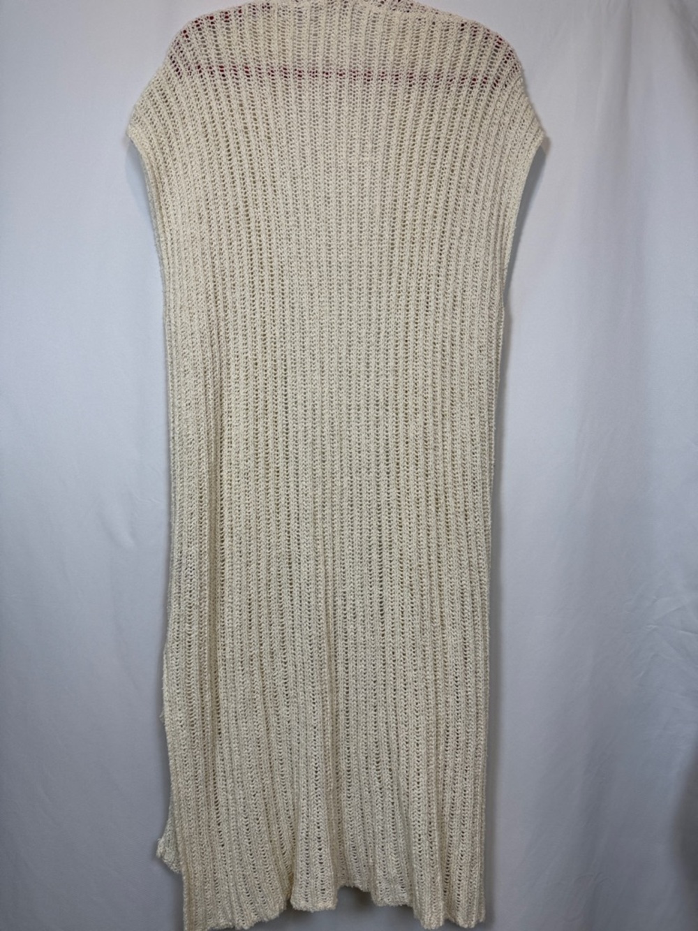 Free People VTG Knit Cardigan Boho Beach Cottagecore Coastal**free gift included - Picture 6 of 16